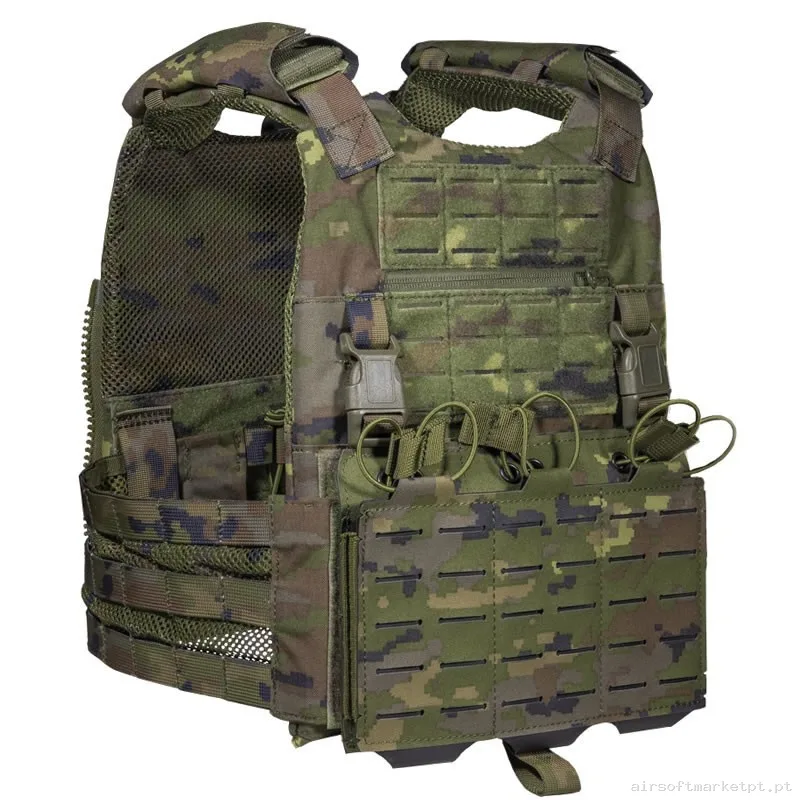 Chaleco Corso Drake MK2 Pixelado Boscoso — Coletes & Rigs — Airsoft Market PT