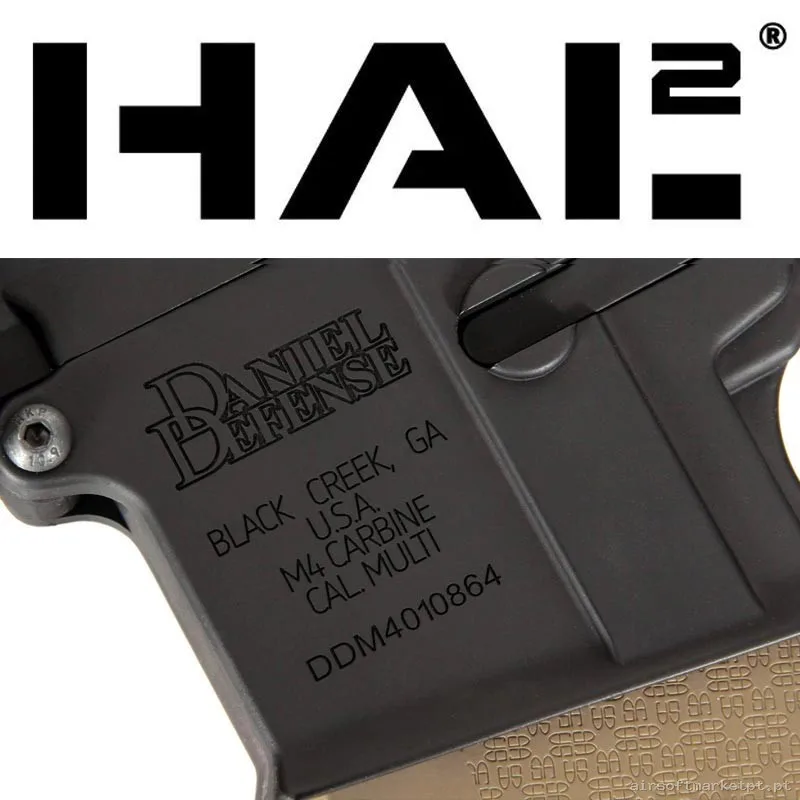 Fusil Specna Arms MK18 HAL2 Bluetooth Daniel Defense SA-E19 edge Tan - Upgradeada — Rifles de Assalto (AR/M4/AK) — Airsoft Market PT (foto 3)