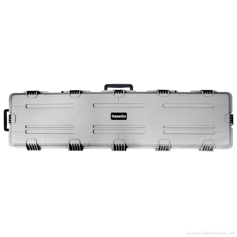 Mala Rígida PortaFuzis Dragonpro 136 Cm Waterproof Ip67 cinza — Sacos & Mochilas — Airsoft Market PT