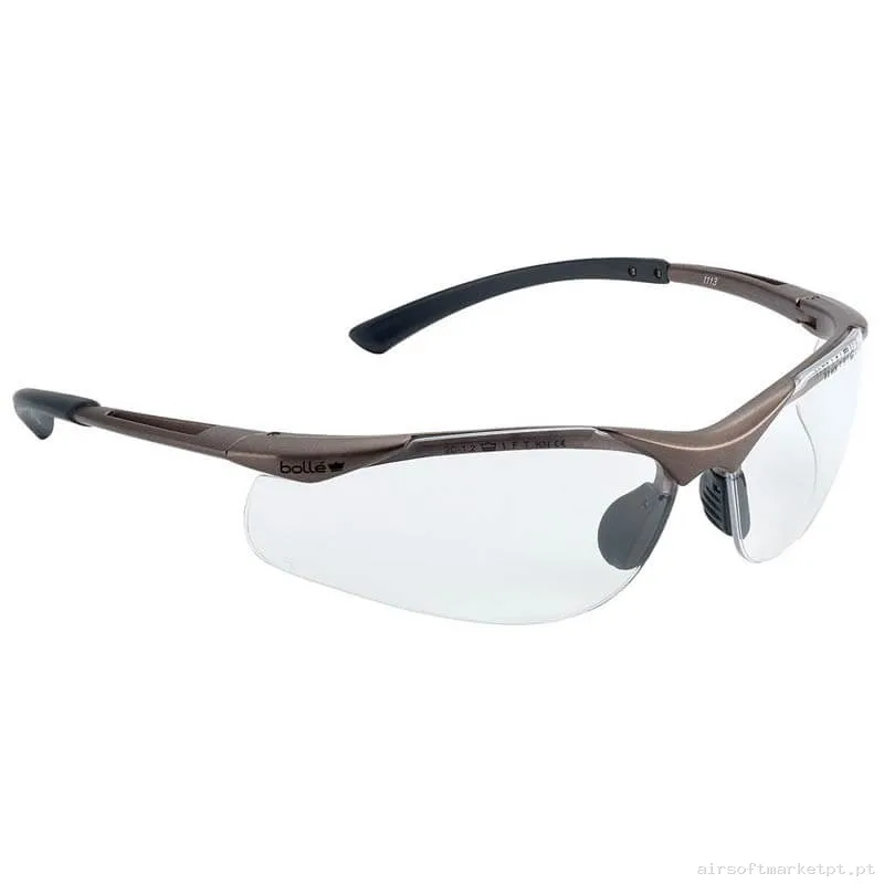 Óculos Bolle Contour Clear Transparente — Proteção Ocular & Facial — Airsoft Market PT