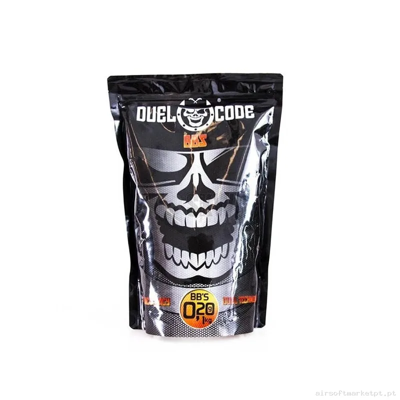 Bolas Duel Code 0,20g Blancas 1kg No Bio — Munição (BBs) — Airsoft Market PT