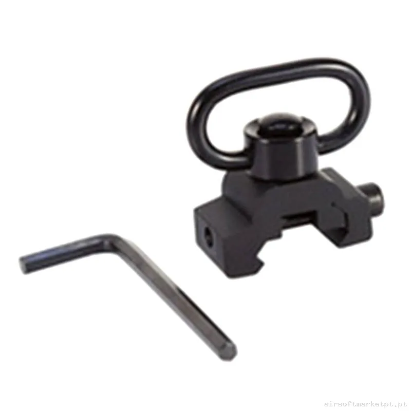 Externo Anilla Correa Rail QD Oem Estilo Vltor negro — Acessórios & Componentes — Airsoft Market PT