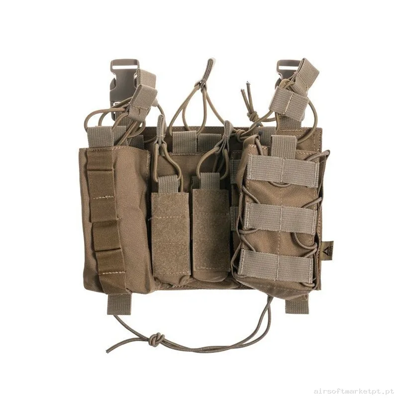 PANEL ASALTO FORCE MK1 DELTA TACTICS COYOTE — Coletes & Rigs — Airsoft Market PT