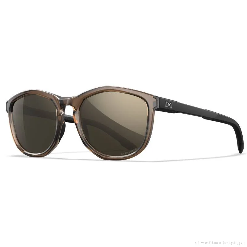 Óculos Wiley X Bravo Captivate Tungsteno tan/Negros — Proteção Ocular & Facial — Airsoft Market PT