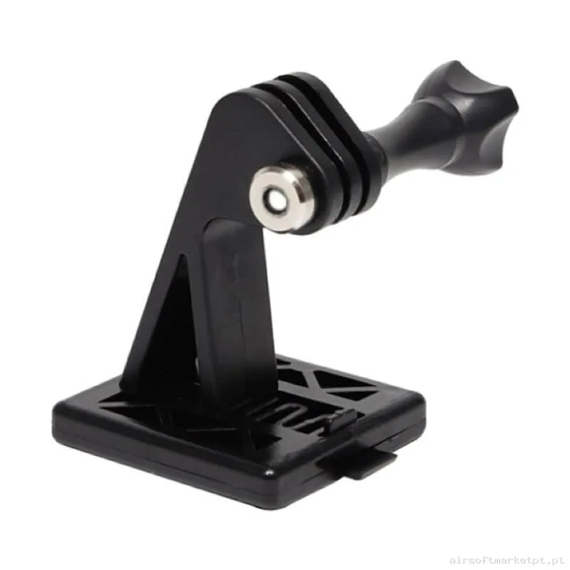 Suporte de capacete para câmera Wosport Go Pro Mount preto — Capacetes — Airsoft Market PT