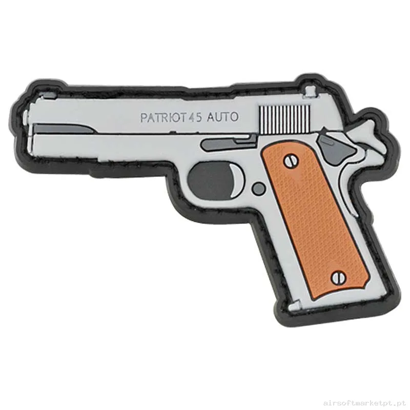 Parche Hop up bucking Relieve Barbaric 1911 08234 tan/Cinza — Patches & Decoração — Airsoft Market PT