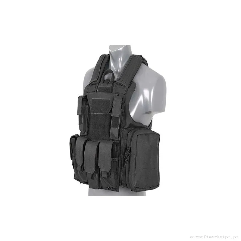 Chaleco Ciras - Negro — Coletes & Rigs — Airsoft Market PT (foto 2)