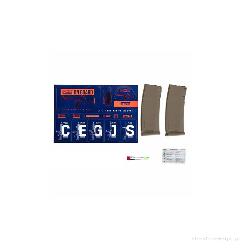 Réplica Sa-E05 Hal2 Gen2 Specna Arms Edge Bluetooth Negra Tan — Rifles de Assalto (AR/M4/AK) — Airsoft Market PT (foto 3)