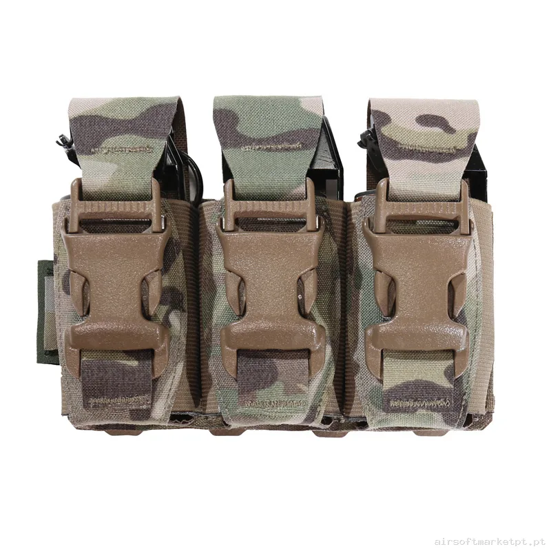 Bolsa de Granada 40mm Triplo Flash Bang Warrior Assault Laser Cut multicam — Coletes & Rigs — Airsoft Market PT