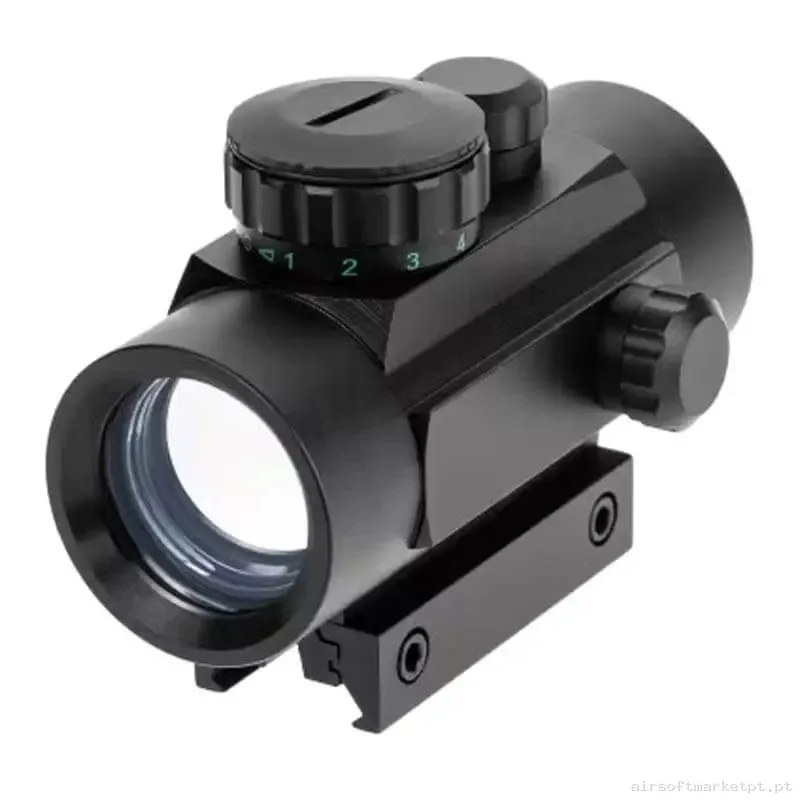 Mira Punto Rojo 1X35 Victoptics T1 Negra — Miras & Ópticas — Airsoft Market PT (foto 4)