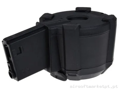Magazine Drum M4 / M16 Saigo — Carregadores / Magazines — Airsoft Market PT (foto 2)