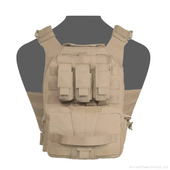Painel Traseiro Guerreiro Assalto Assaulters Abp Mk1 coyote tan — Coletes & Rigs — Airsoft Market PT