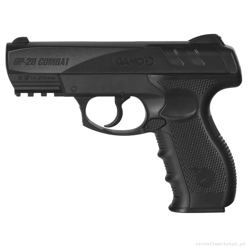 Airgun CO2 4.5mm Pistola Gamo GP-20 Combat negra — Pistolas — Airsoft Market PT