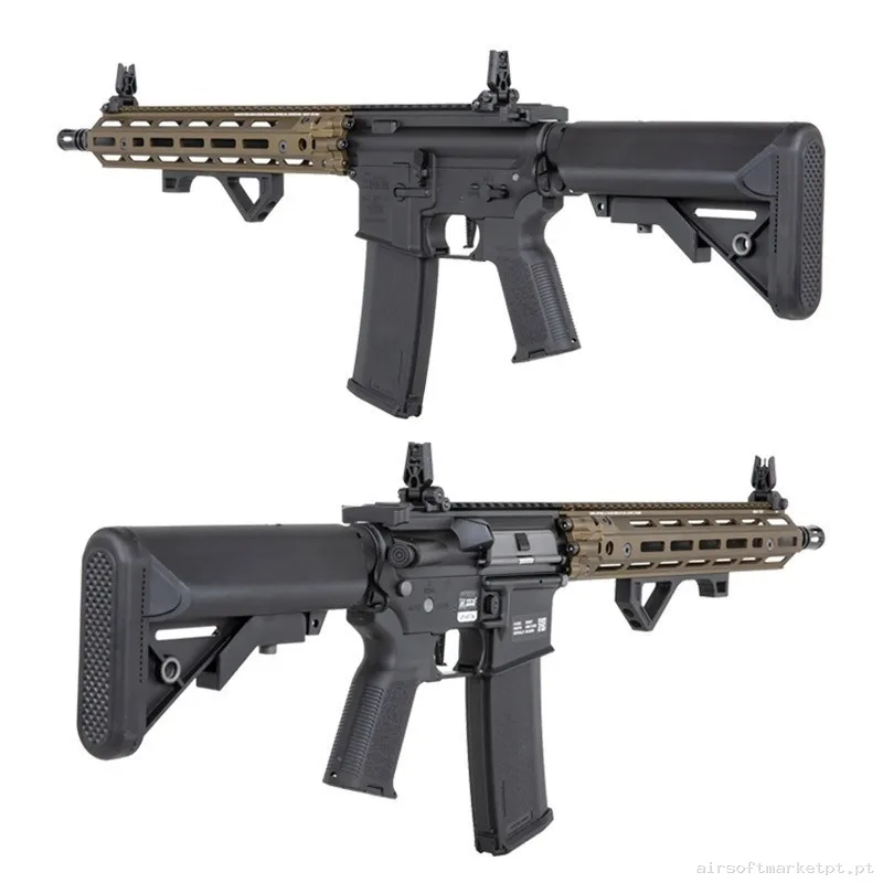 RÉPLICA AEG RIS III 12,5" DANIEL DEFENSE SA-P28 PRIME ASTER II SPECNA ARMS NEGRA/BRONCE — Rifles de Assalto (AR/M4/AK) — Airsoft Market PT (foto 3)