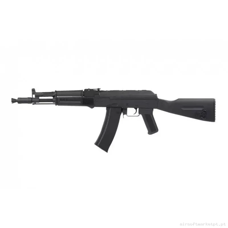Réplica AEG Ak105 Cyma Cm031b Compacta preta — Rifles de Assalto (AR/M4/AK) — Airsoft Market PT