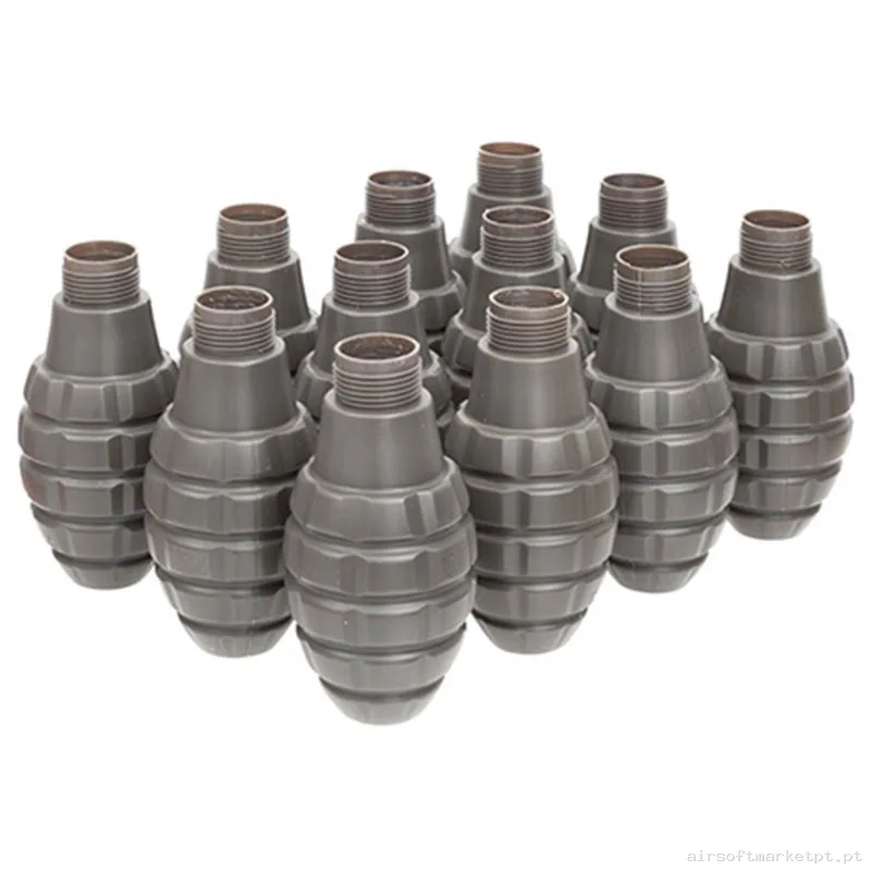Consumível Granada Carcasa Thunder B Piña Hakkotsu Pack 12u — Grenades & Lançadores — Airsoft Market PT