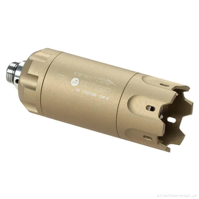 Externo Supressor Trazador Acetech Blaster tan (Simulador de Fogonazo) — Acessórios & Componentes — Airsoft Market PT