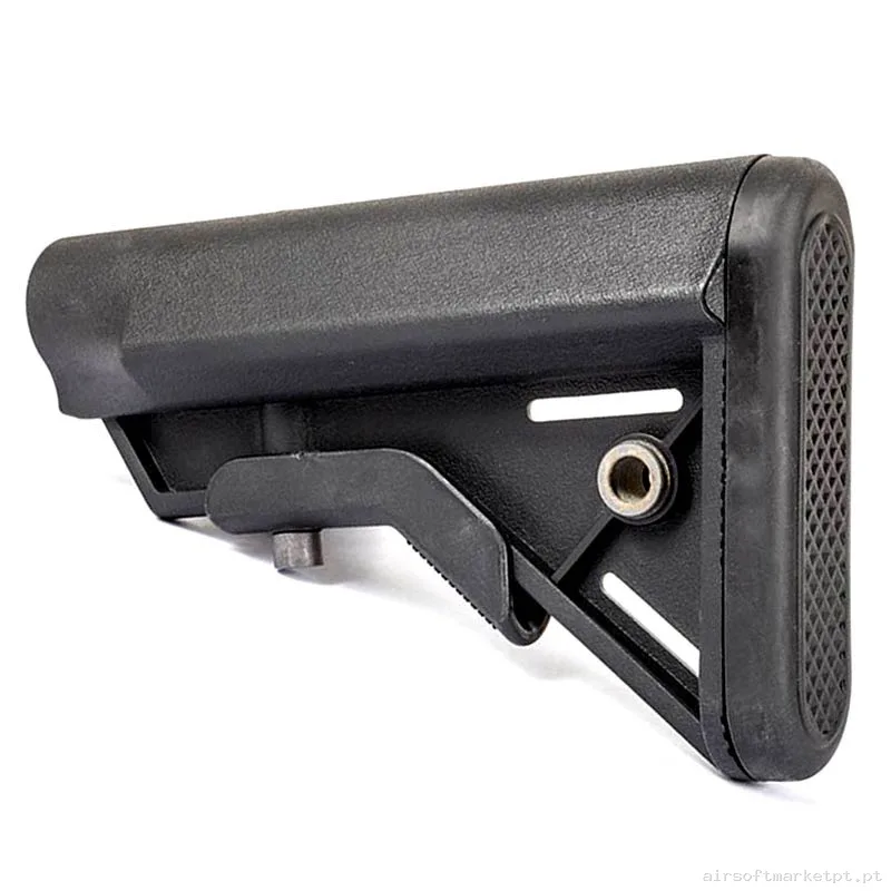 Externo Coronha Crane Stock Evolution for Recon M4 negra — Acessórios & Componentes — Airsoft Market PT