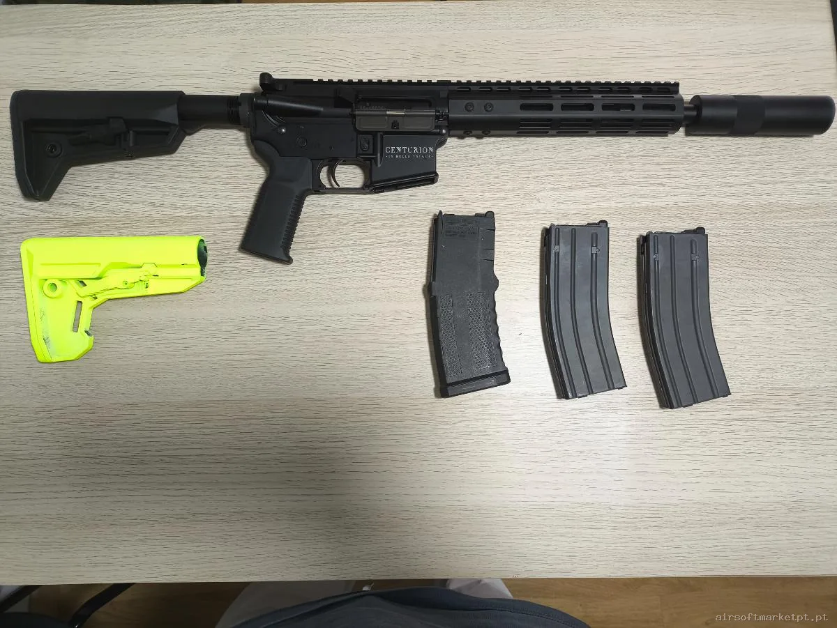 Réplica M4 Secutor centurion ii GBBR + 2 carregadores — Rifles de Assalto (AR/M4/AK) — Airsoft Market PT (foto 2)
