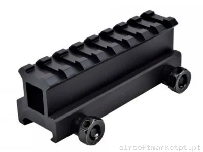 Elevador Trilho Weaver 1 polegada 8 ranhuras JS Tactical — Peças Internas (AEG) — Airsoft Market PT
