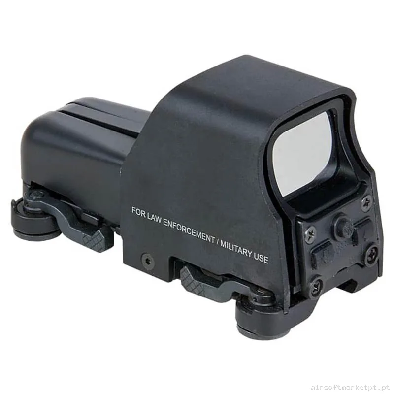 Mira Holográfica vermelho/Verde Aim-O 553 negra — Miras & Ópticas — Airsoft Market PT