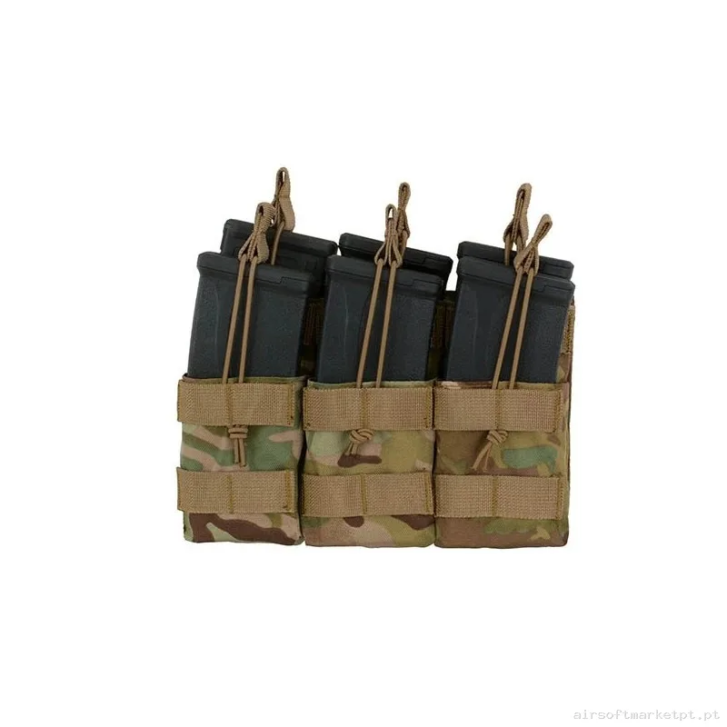 Pouch Cargador Triple M4 Molle Multicam — Coletes & Rigs — Airsoft Market PT