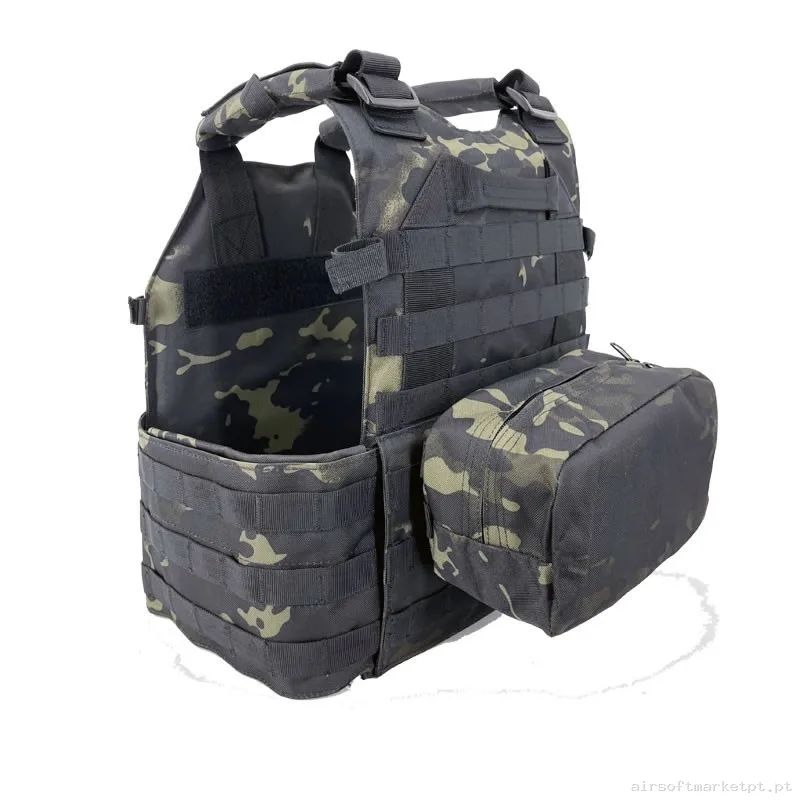 CHALECO SIXMM 6094S MULTICAM BLACK — Coletes & Rigs — Airsoft Market PT (foto 2)