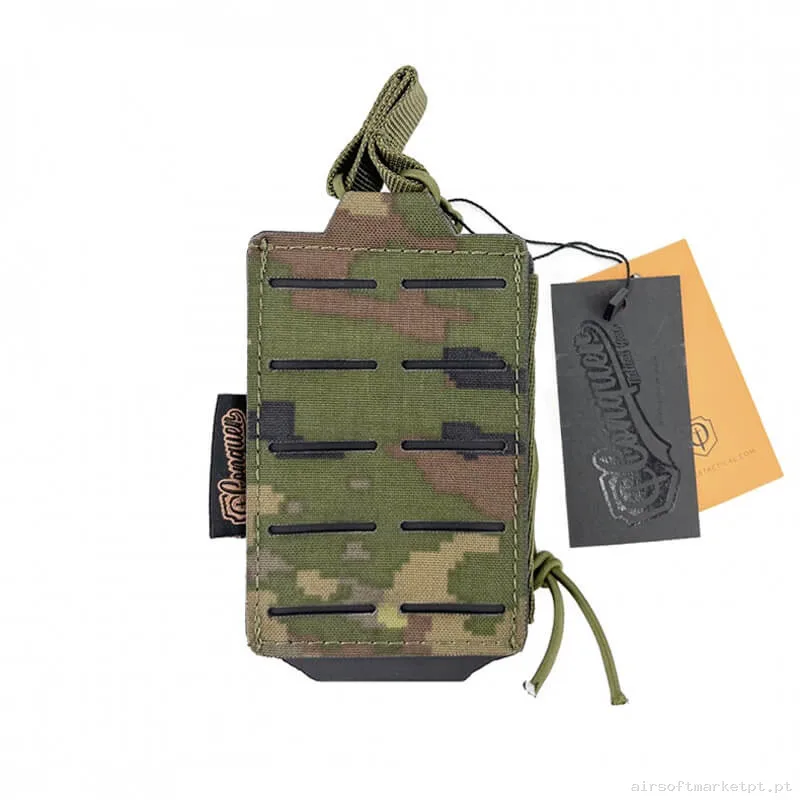 Pouch Magazine Pouch M4 Conquer Open Top Boscoso Pixelado — Coletes & Rigs — Airsoft Market PT