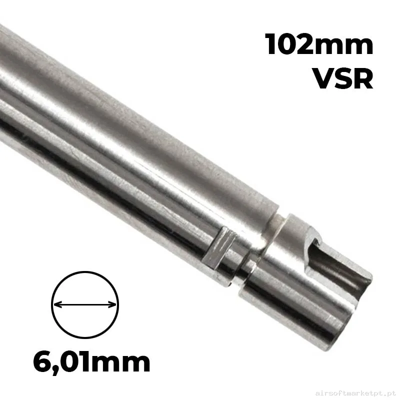 Interno Cano Precisión VSR 6.01 102mm Lambda One GBB for Tokyo Marui Glock 34 — Peças Internas (AEG) — Airsoft Market PT