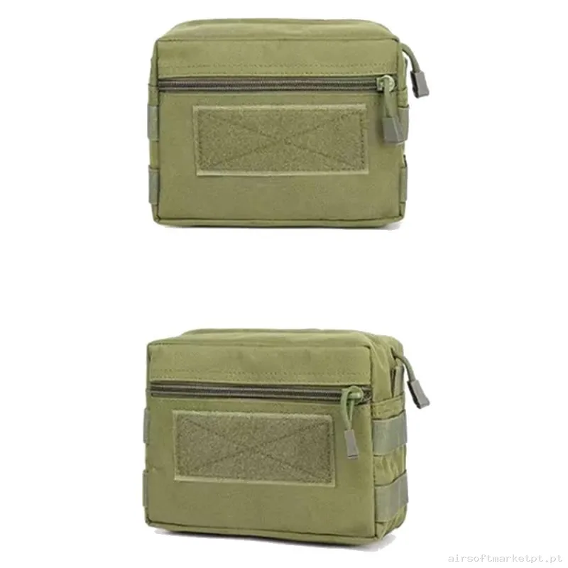 POUCH PORTA ACCESORIOS MULTIUSOS VERDE OD — Coletes & Rigs — Airsoft Market PT