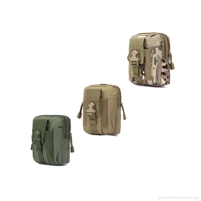 Pouch Con Cremallera Deluxe Molle - Tan — Coletes & Rigs — Airsoft Market PT