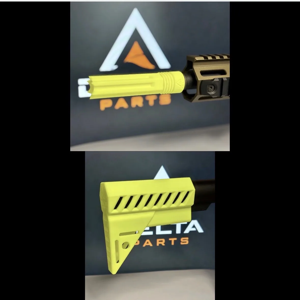 Flash Hider/Tapa chamas e coronha para transportar replicas airsoft — Supressores & Tracers — Airsoft Market PT