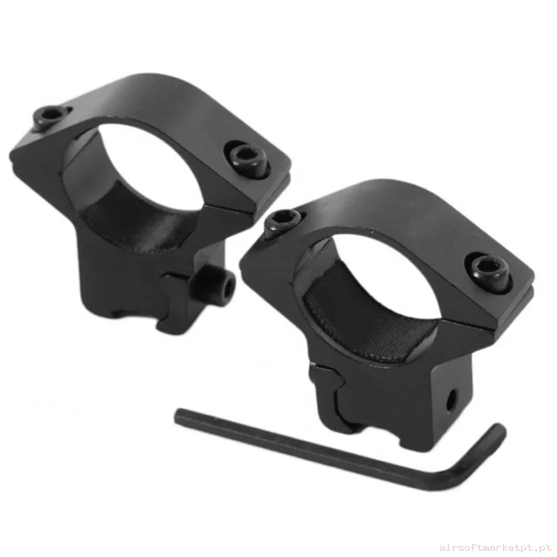 Externo Anillas Bajas 25mm Stinger Rail 11mm 2u — Acessórios & Componentes — Airsoft Market PT