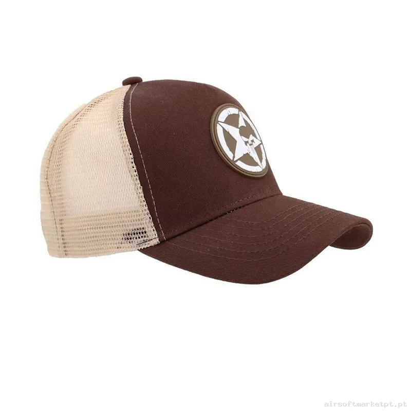 Gorra Ajustable Rejilla Punisher Inmortal - Coyote — Proteção Ocular & Facial — Airsoft Market PT (foto 2)