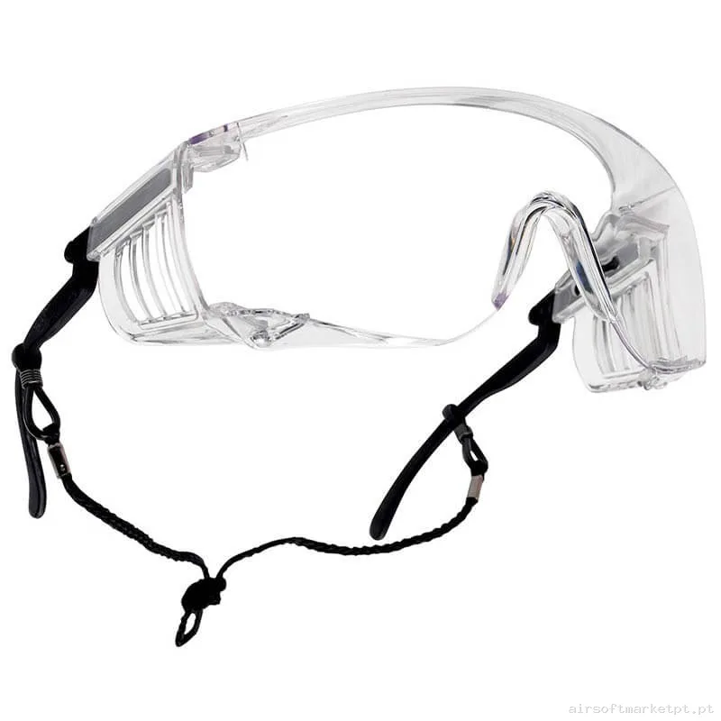 Óculos Bolle Squale Sobre-óculos Transparentes — Proteção Ocular & Facial — Airsoft Market PT