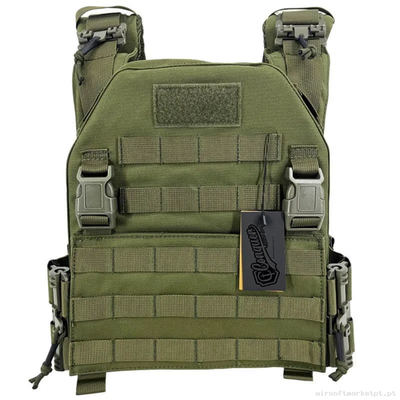 Colete Mpc 2.0 Conquer verde od — Coletes & Rigs — Airsoft Market PT