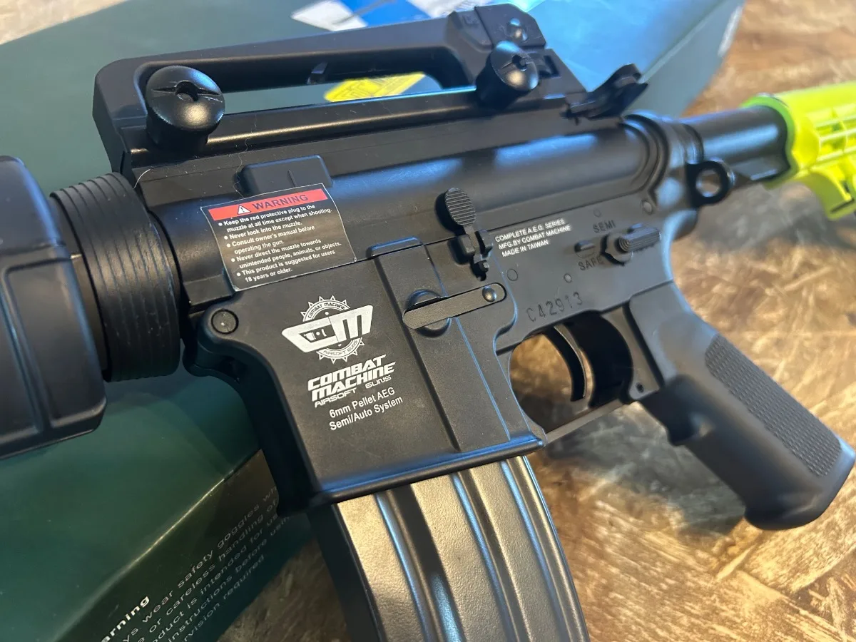 G&G CM16 Carbine – Estado Impecável — Rifles de Assalto (AR/M4/AK) — Airsoft Market PT