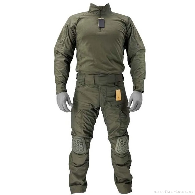 Uniforme Completo Con Rodilleras Conquer Ecr Ranger Green - XXL — Vestuário (Fardas) — Airsoft Market PT