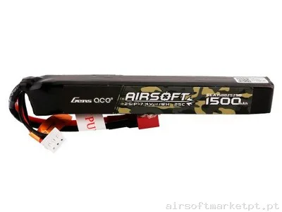 Batería LI-PO 7,4/1500 Gens Ace — Baterias & Carregadores — Airsoft Market PT