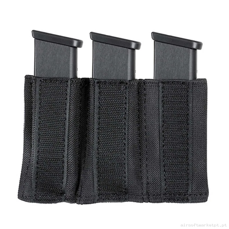 Pouch Magazine Pouch Triplo Pistola Oem Insert negro — Carregadores / Magazines — Airsoft Market PT