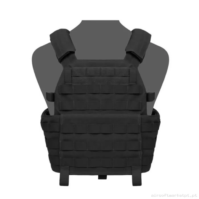 Colete Dcs Porta Placas Warrior Assault Releasable preto — Coletes & Rigs — Airsoft Market PT