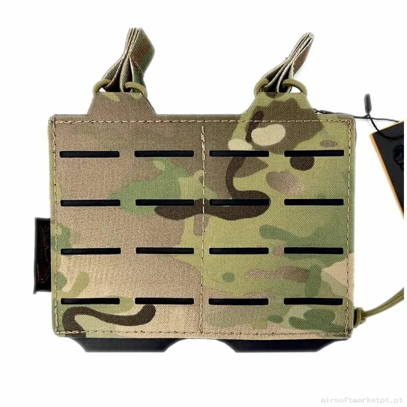 Pouch Portacargador Doble M4 Conquer Corte Láser Multicam — Coletes & Rigs — Airsoft Market PT