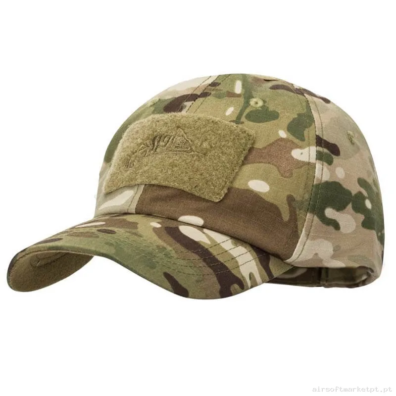 Boné de Beisebol Velcro Helikon-Tex Bbc Cap Nyco Ripstop multicam — Proteção Ocular & Facial — Airsoft Market PT