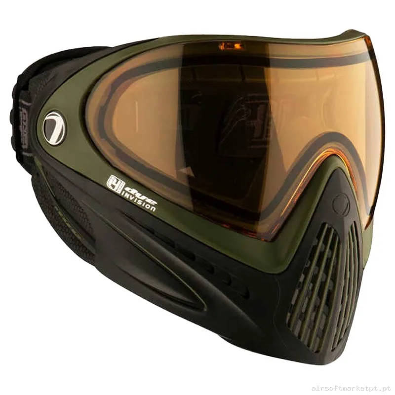 Máscara Dye I4 Pro Thermal Goggle Srgnt Preto Oliva — Proteção Ocular & Facial — Airsoft Market PT