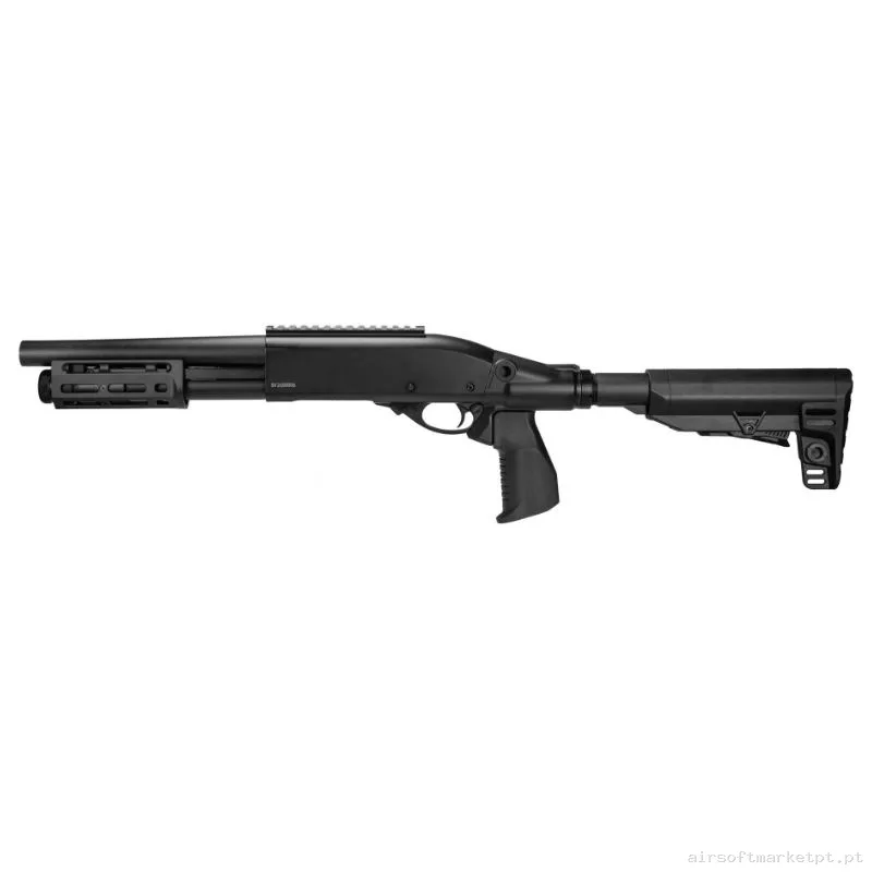 Réplica GBB Shotgun Secutor Velites Invicta G-Vi negra — Shotguns — Airsoft Market PT