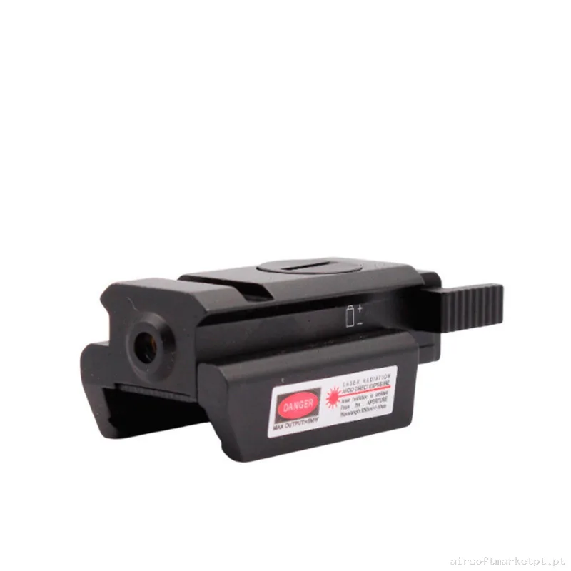 Láser pistola picatinny Arsenic AS10 negro — Lanternas & Lasers — Airsoft Market PT