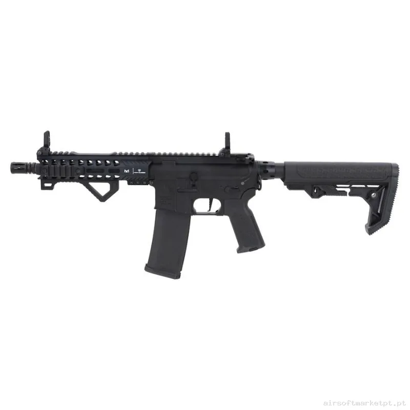 REPLICA AEG M4 SPECNA ARMS SA-E17 EDGE LIGHT OPS STOCK GEN.2 HAL2 ETU NEGRA — Rifles de Assalto (AR/M4/AK) — Airsoft Market PT