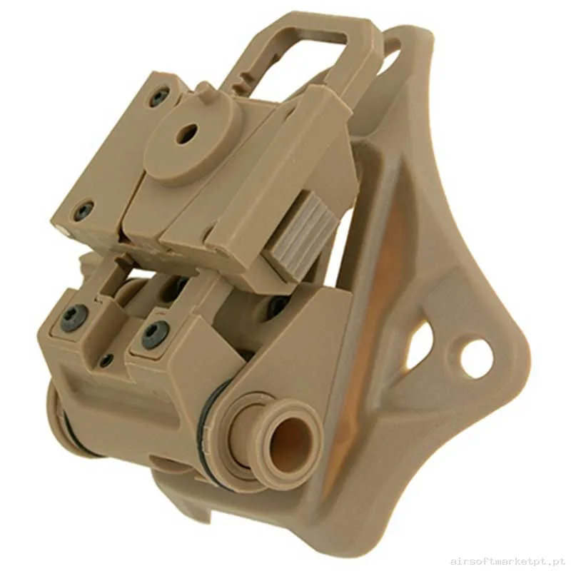 Suporte de Capacete Low Profile NVG Mounting System Emerson Dark Earth — Capacetes — Airsoft Market PT