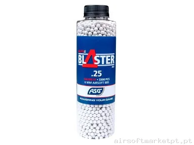 Bbs muniçao 0,25 PVC Alpha Blaster ASG — Munição (BBs) — Airsoft Market PT