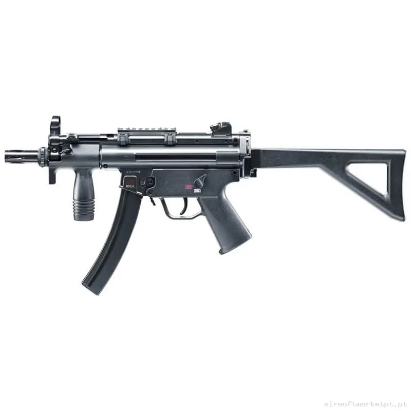Réplica CO2 4.5mm SMG Umarex Mp5k PDW negra — SMGs — Airsoft Market PT